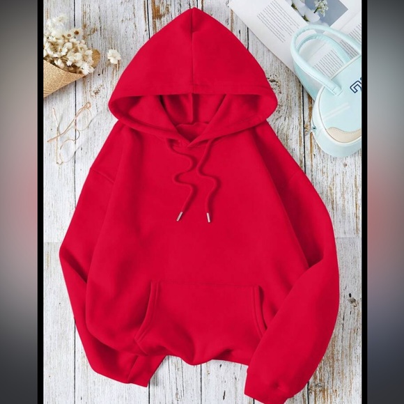 SHEIN Tops - 5 for $20🫟🛍️🔵 SHEIN Red Hoodie. Size small